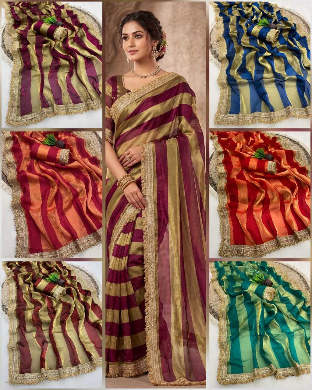 Satin Silk Traditional Saree