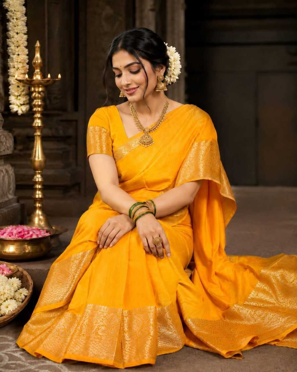 Ambrapali Pure Silk Designer Saree