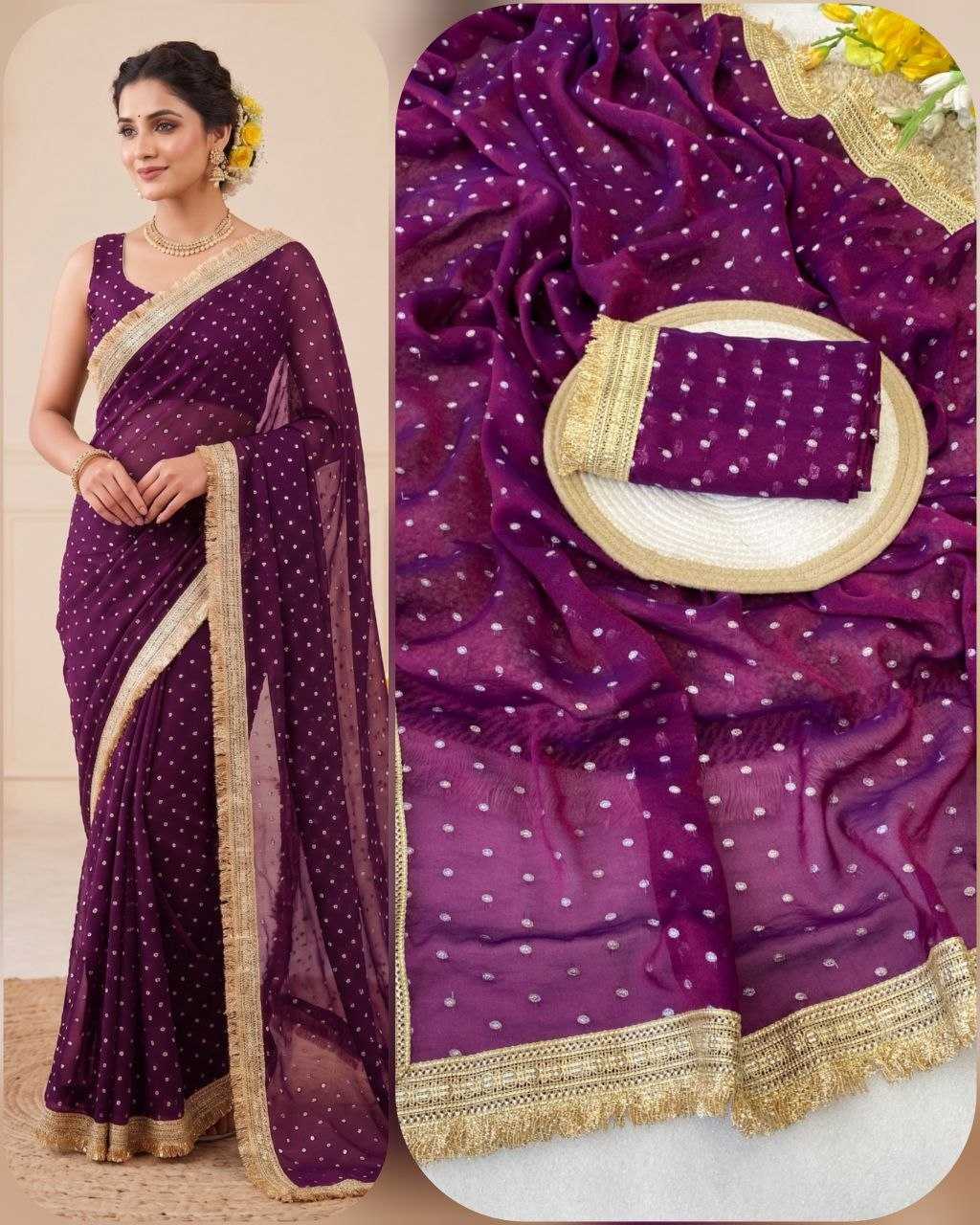 Fendy Chiffon Saree
