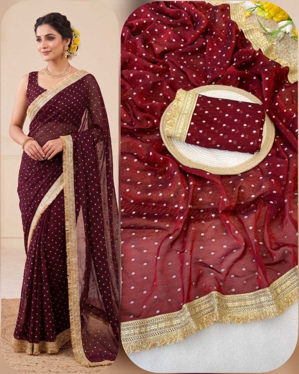 Fendy Chiffon Saree
