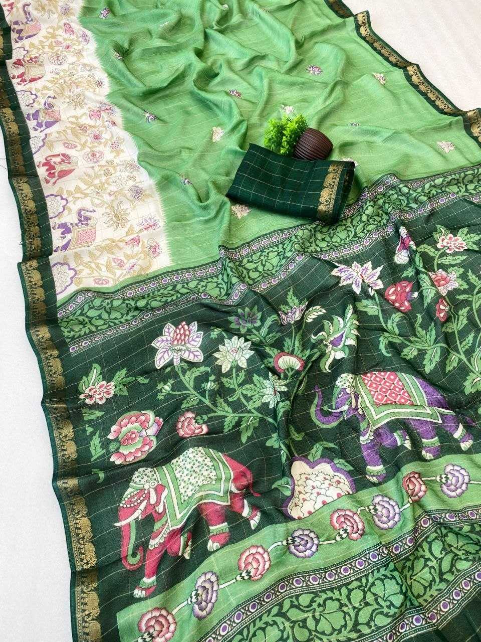 Silk Printed Saree