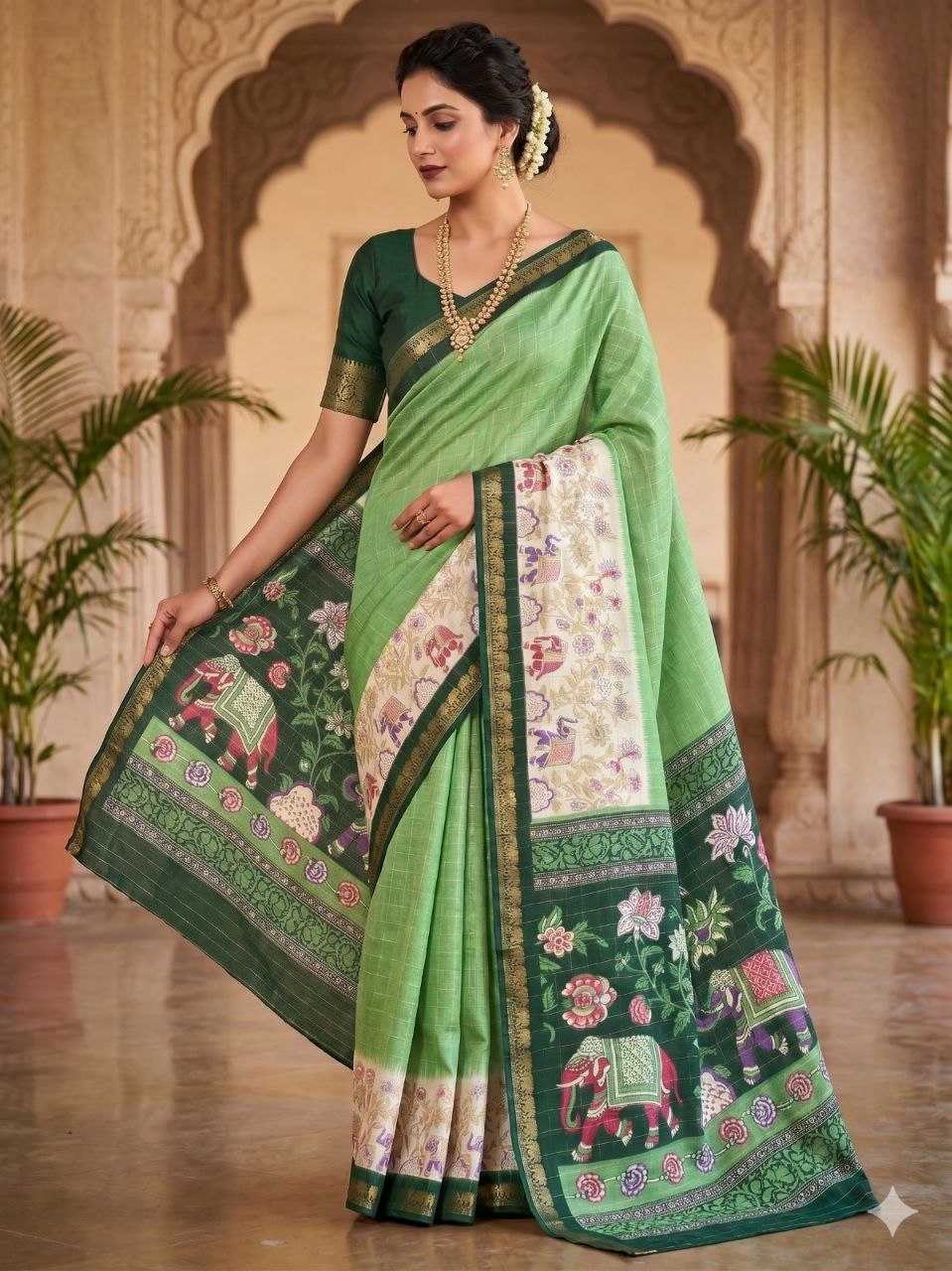Silk Printed Saree