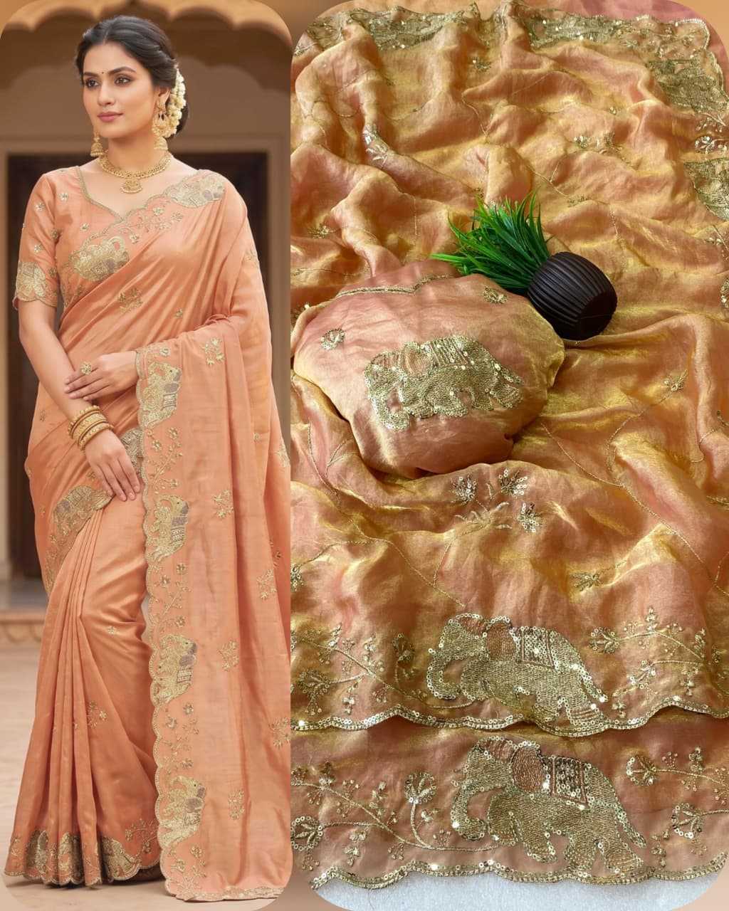 Bahubali Space Silk Designer Saree