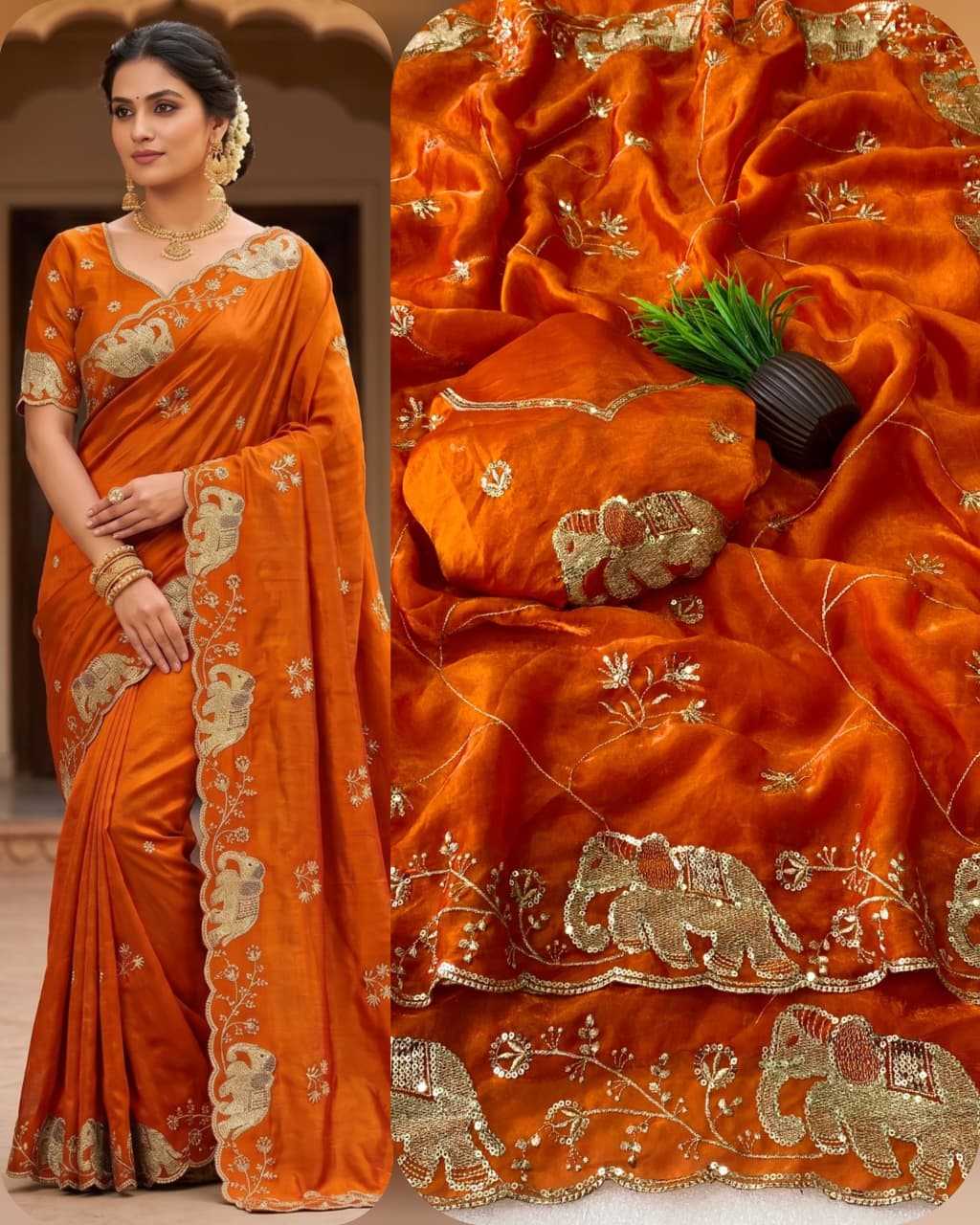 Bahubali Space Silk Designer Saree