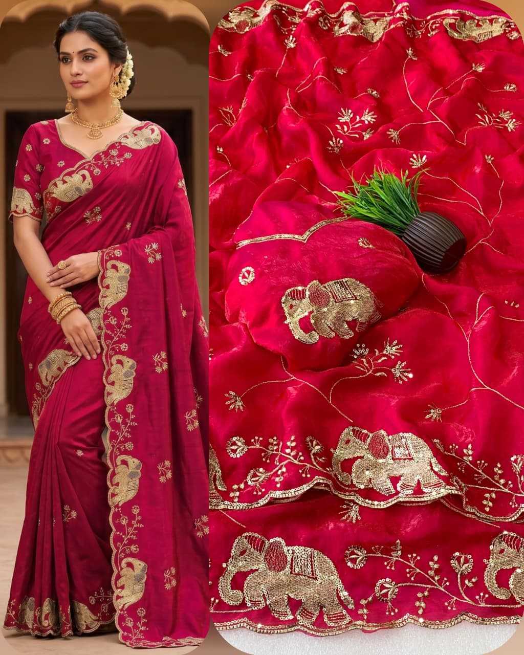 Bahubali Space Silk Designer Saree