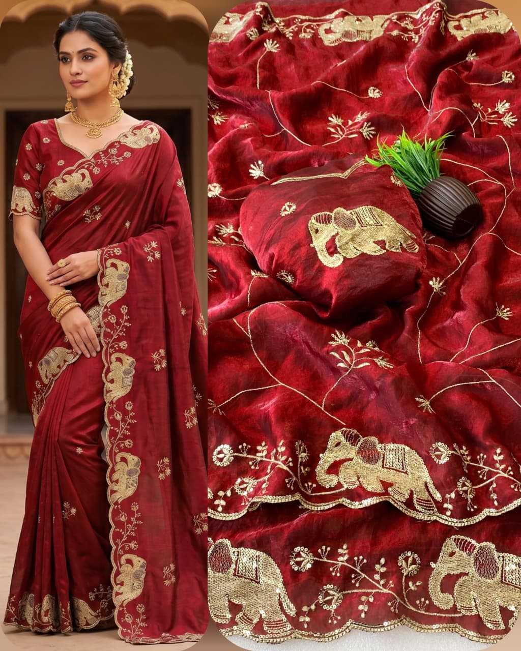 Bahubali Space Silk Designer Saree