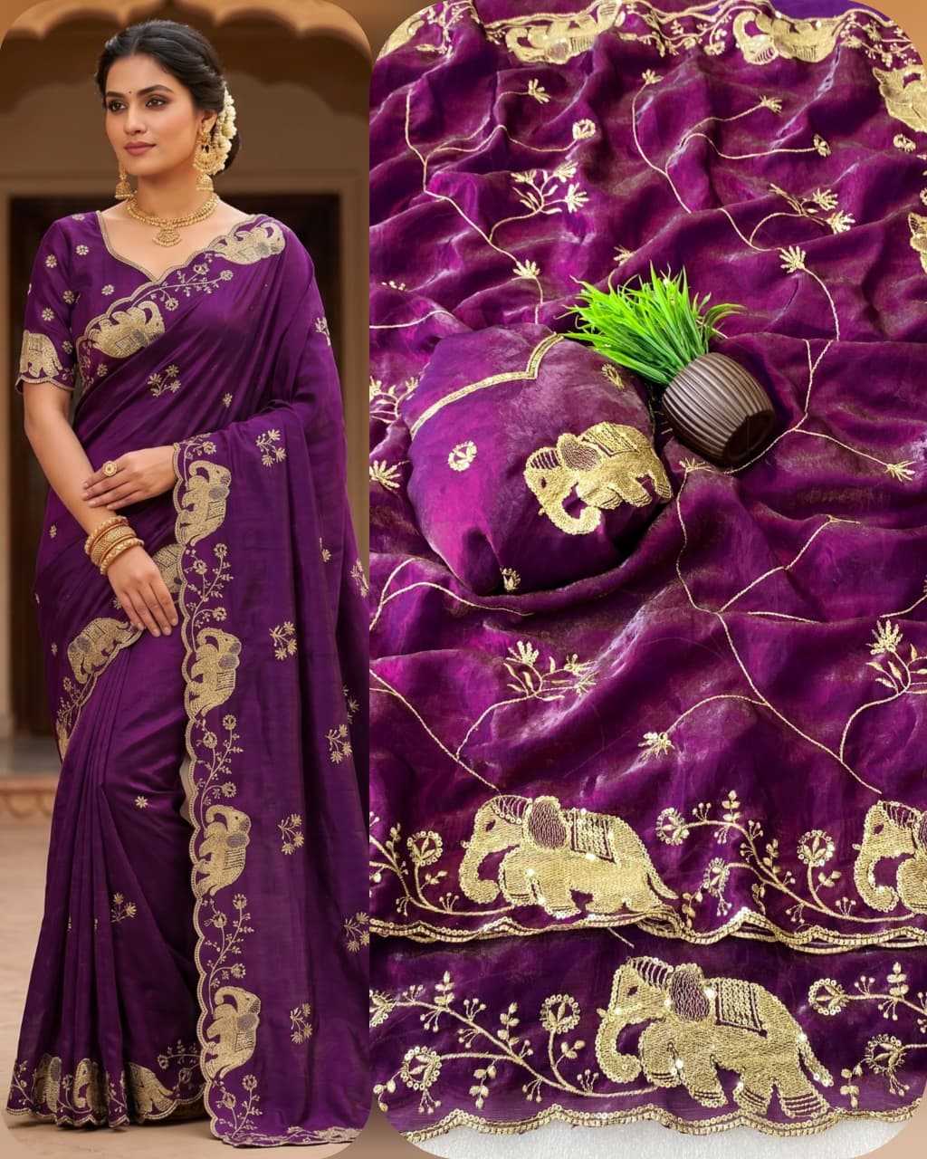 Bahubali Space Silk Designer Saree