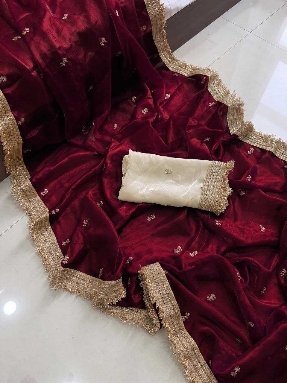 Space Silk Party Wear Saree