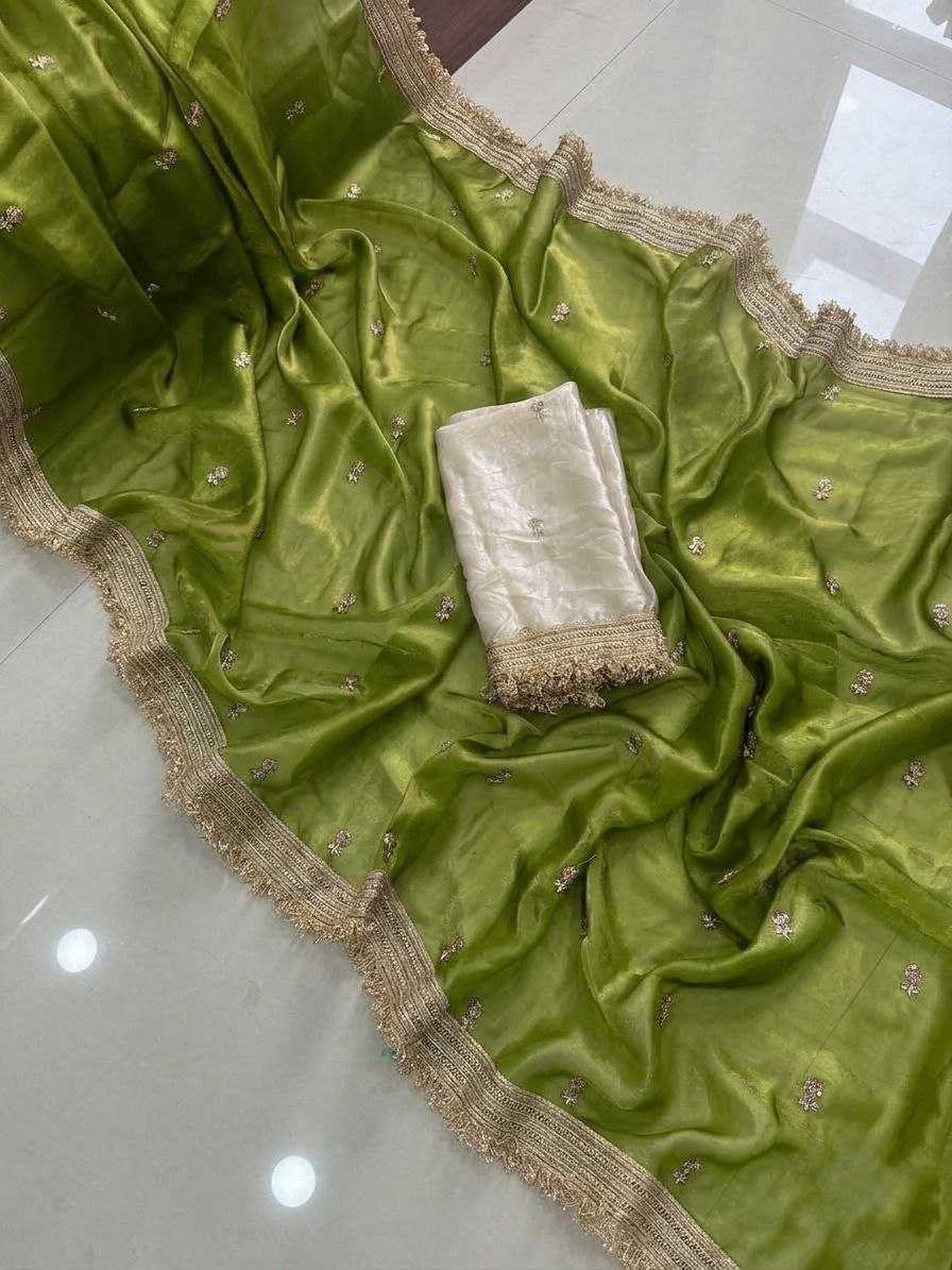 Space Silk Party Wear Saree