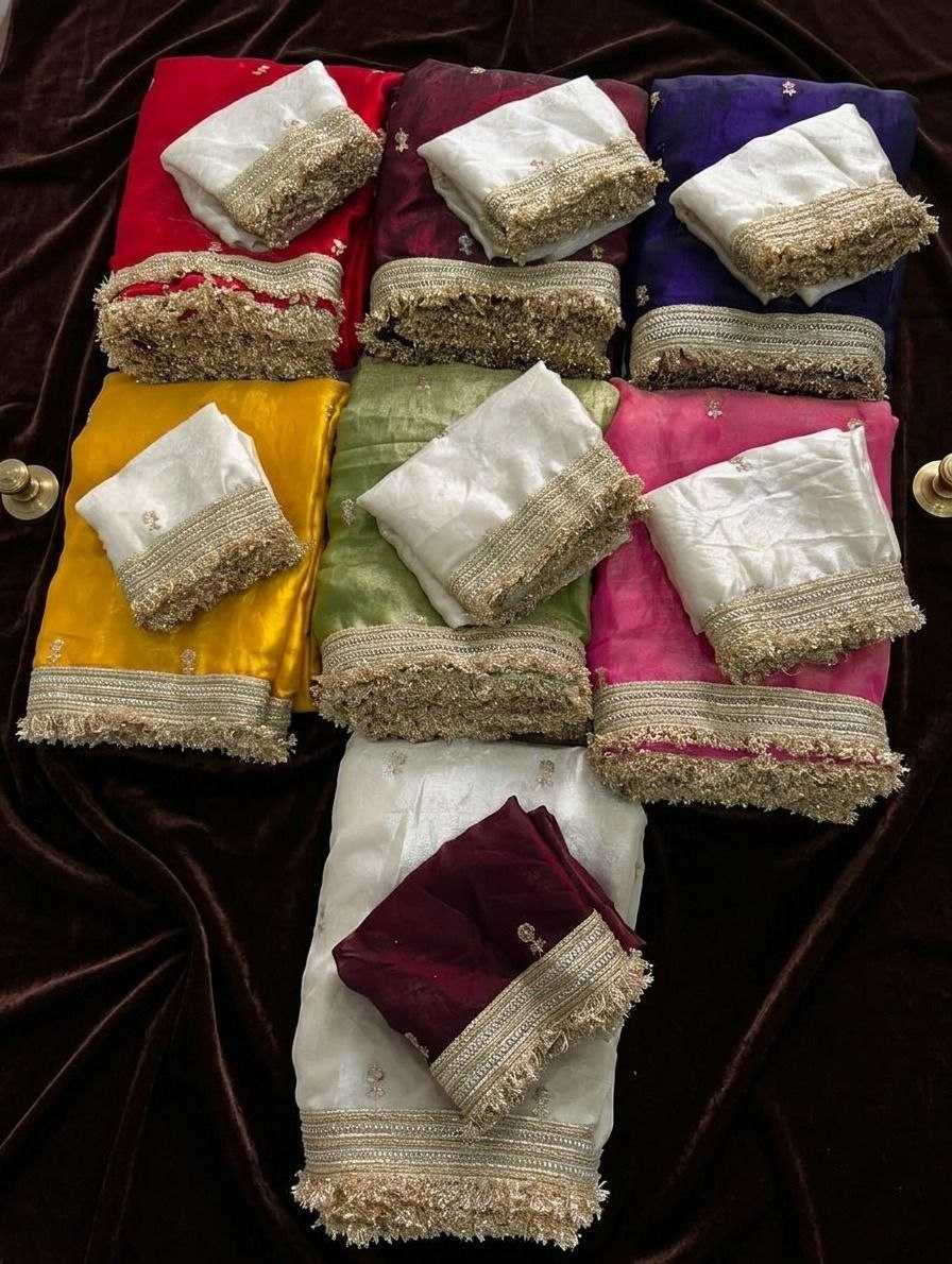 Space Silk Party Wear Saree
