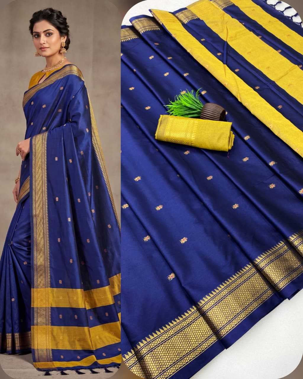 Cotton Soft Silk Designer Saree
