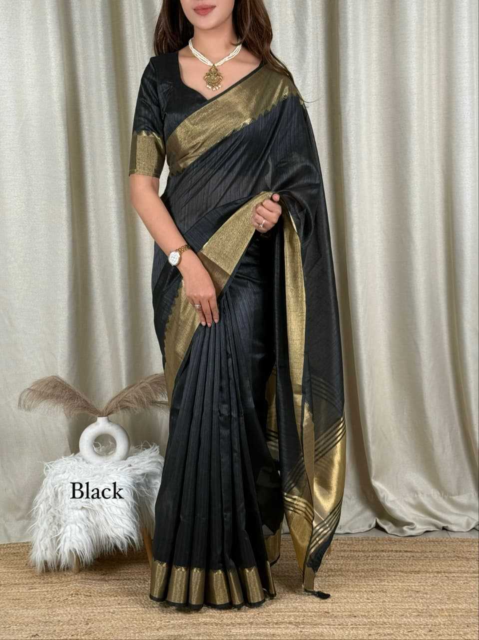 Godavari Assam Silk Jacquard Saree
