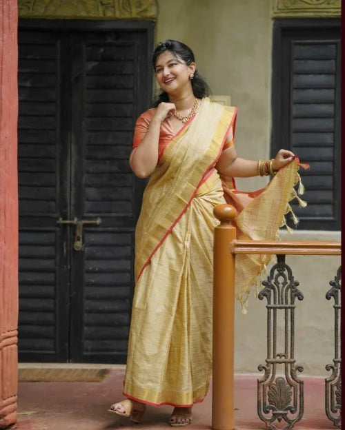 Indian Soft Cotton Designer Saree
