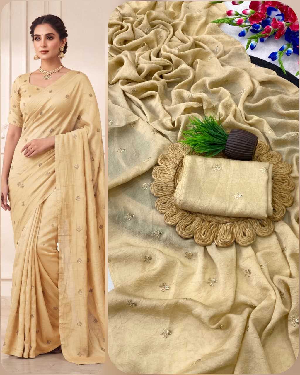 Karina Rangoli Silk Designer Saree