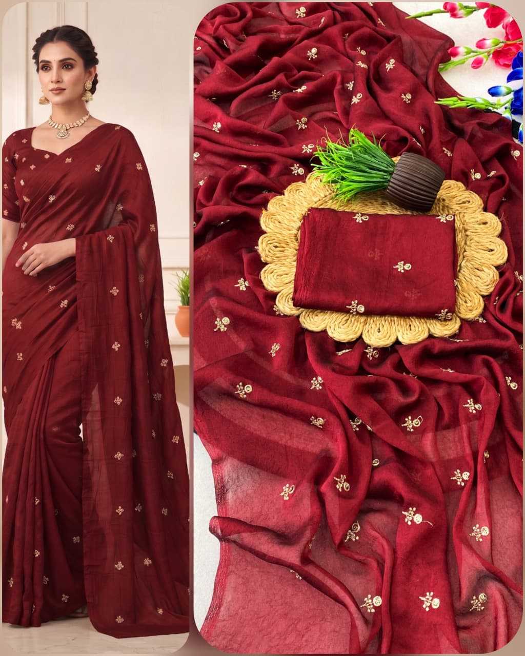 Karina Rangoli Silk Designer Saree
