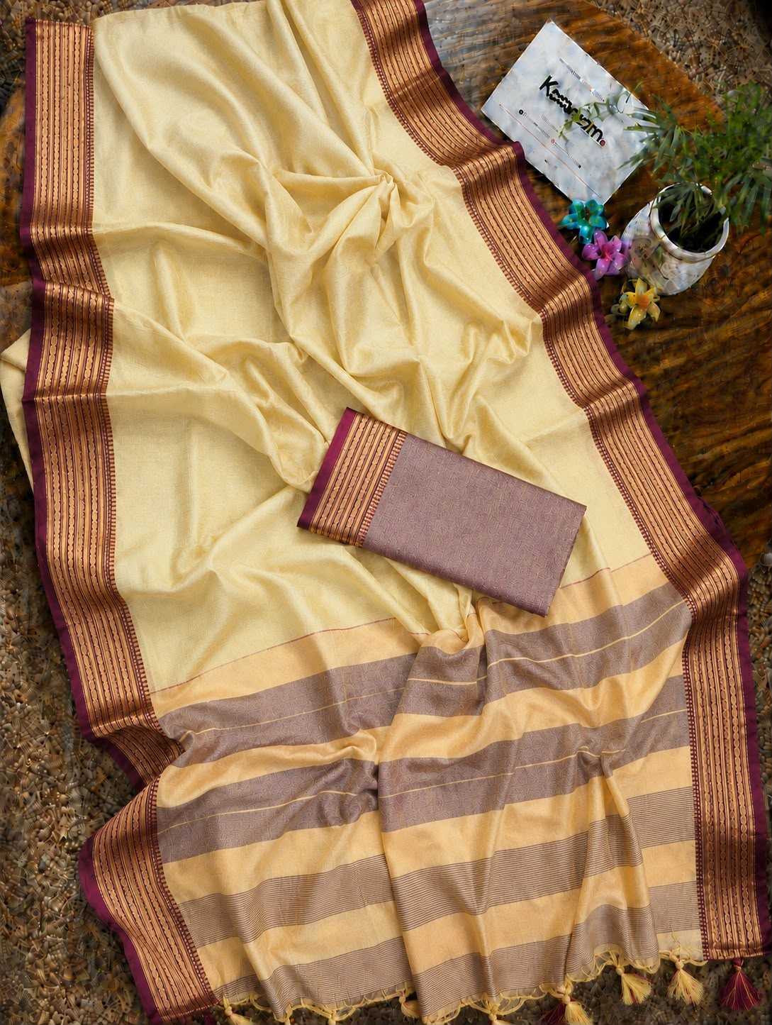 Kota Pure Cotton Designer Saree