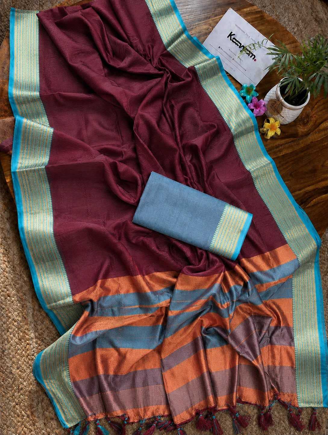 Kota Pure Cotton Designer Saree