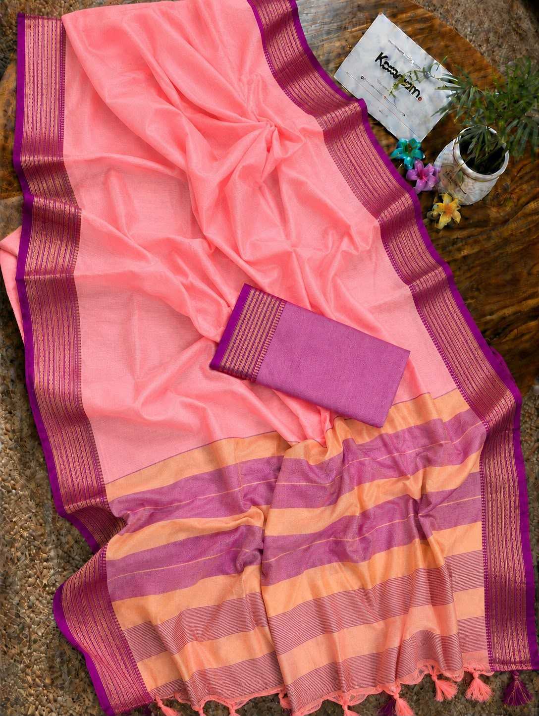 Kota Pure Cotton Designer Saree