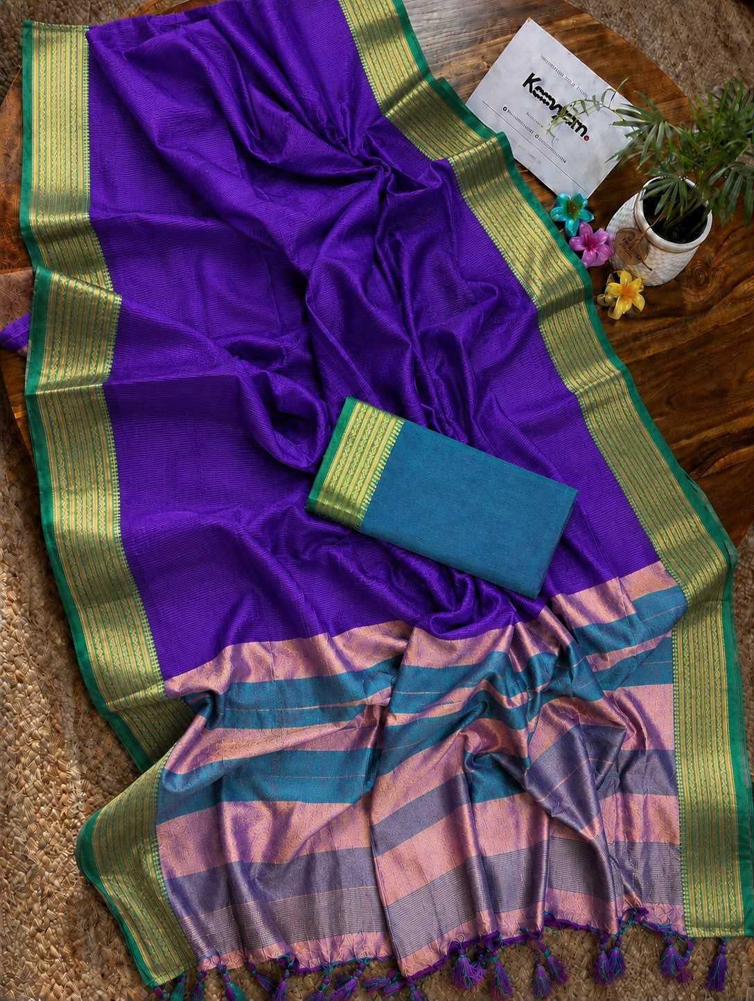 Kota Pure Cotton Designer Saree