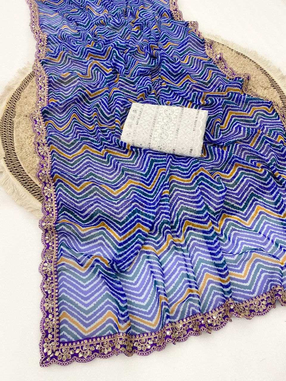 Georgette Printed Saree