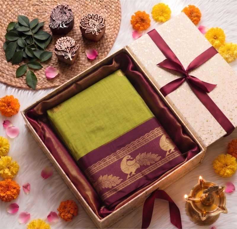 Morpankh Soft Silk Designer Saree