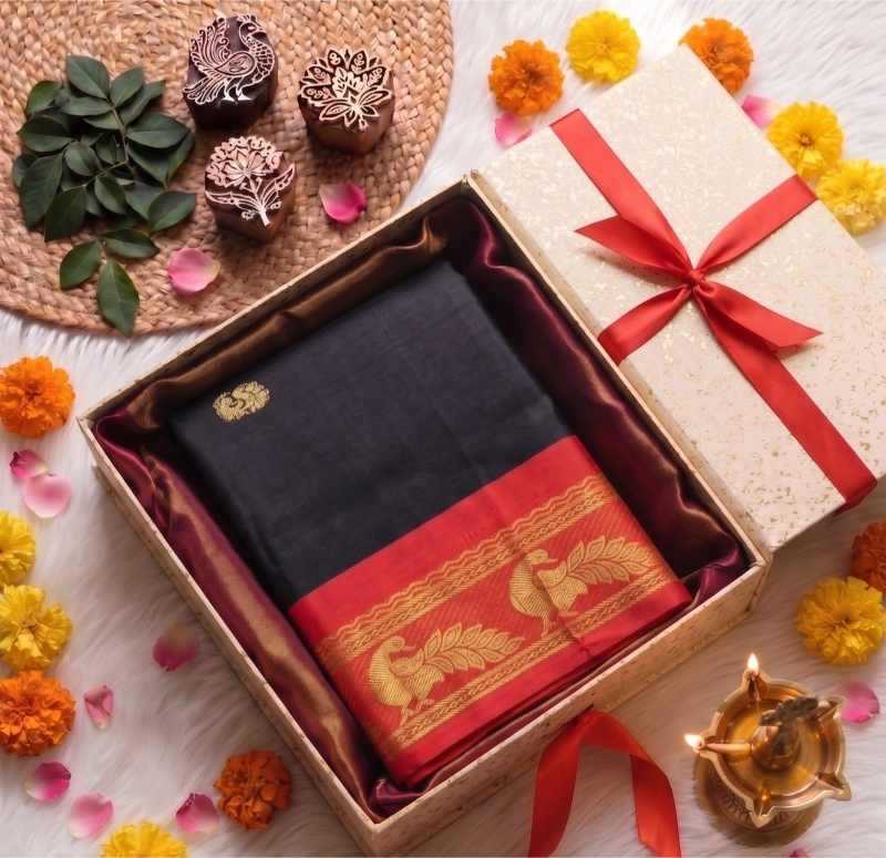 Morpankh Soft Silk Designer Saree