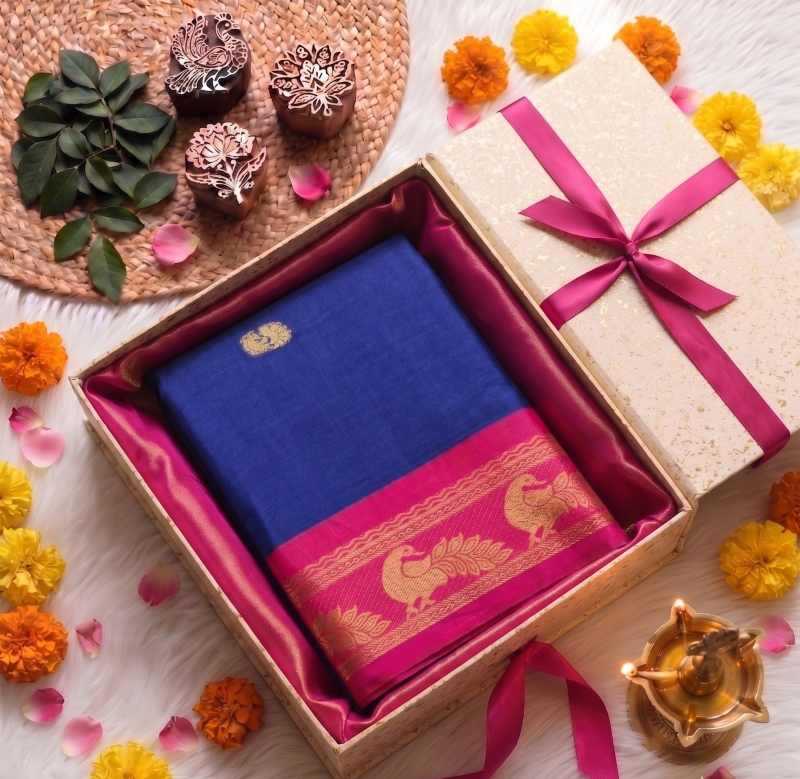 Morpankh Soft Silk Designer Saree