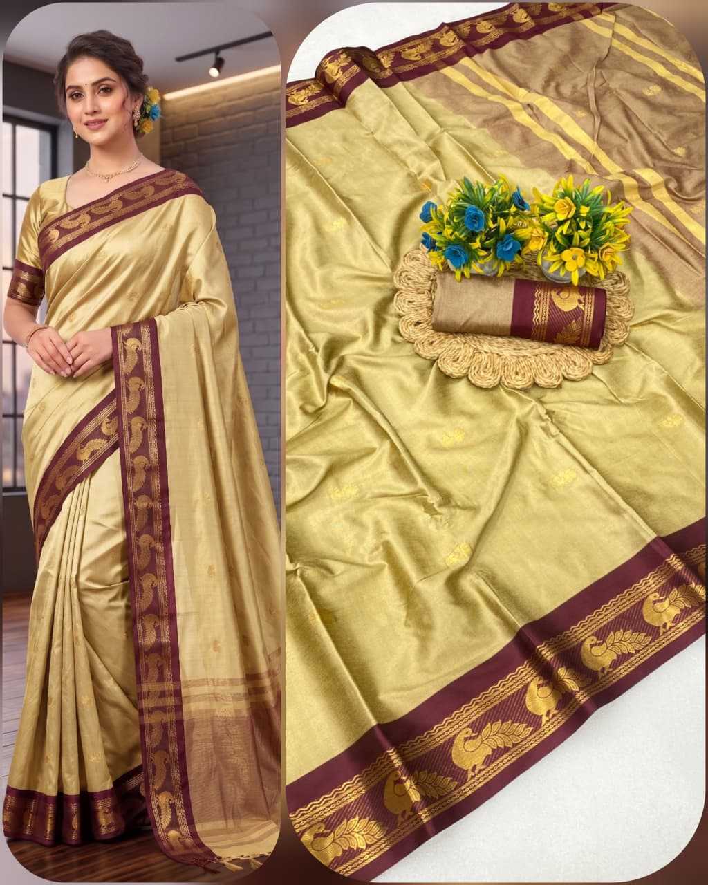 Morpankh Soft Silk Designer Saree