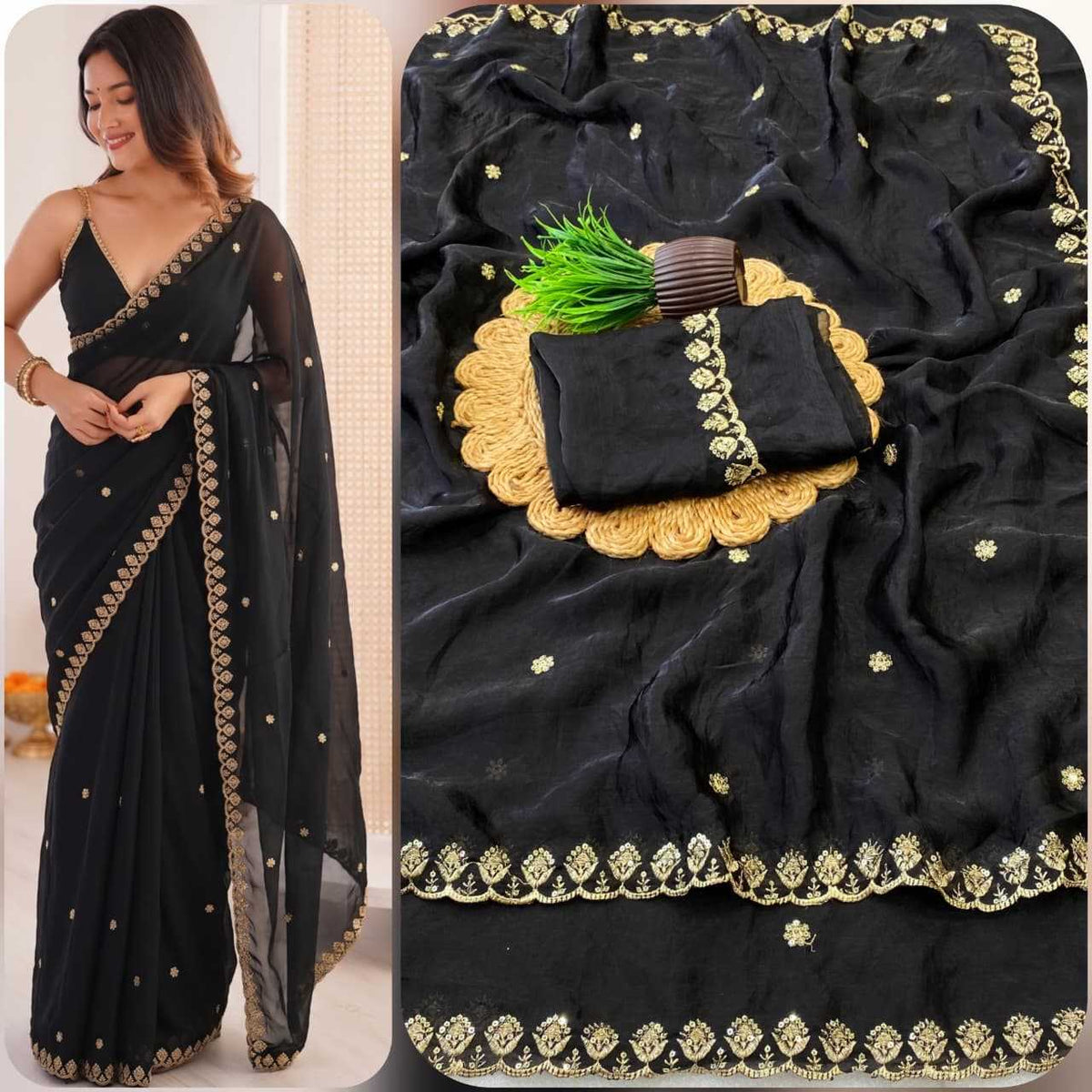 Radha Space Silk Designer Saree