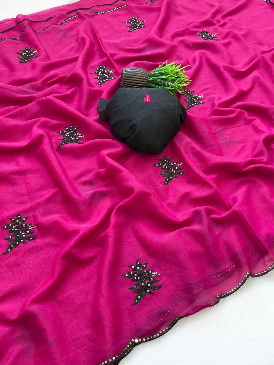 Georgette Soft Silk Saree