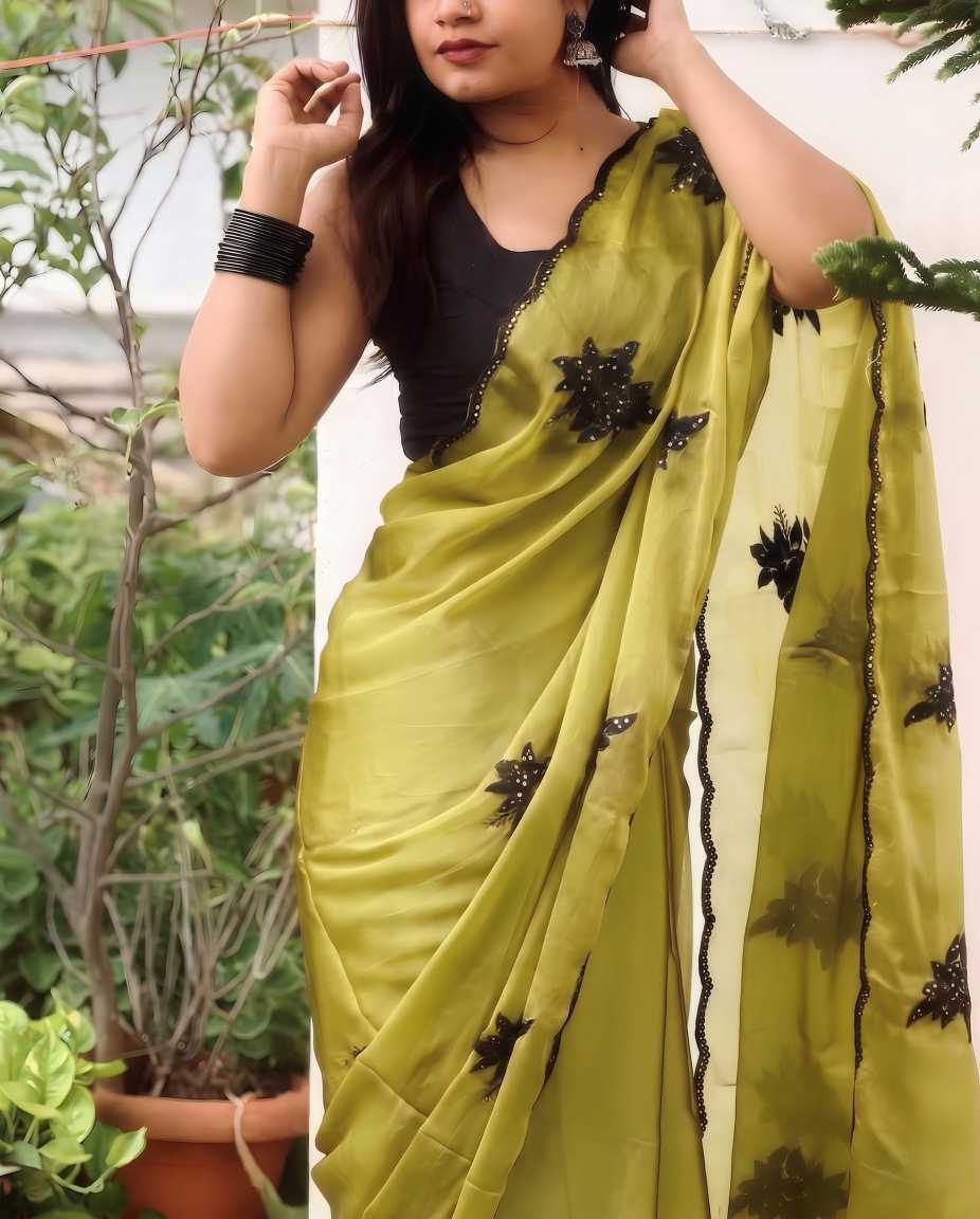 Georgette Soft Silk Saree