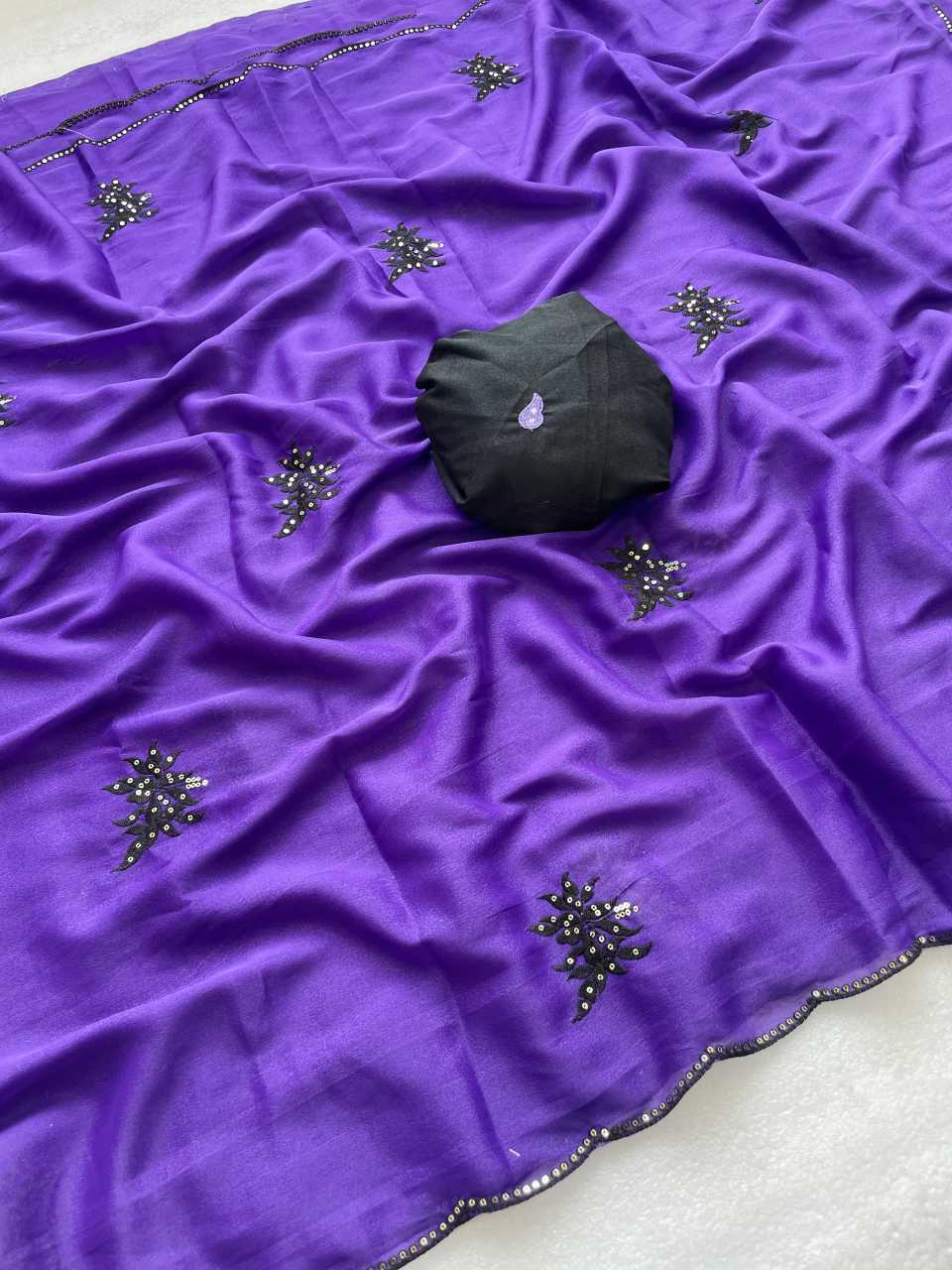 Georgette Soft Silk Saree