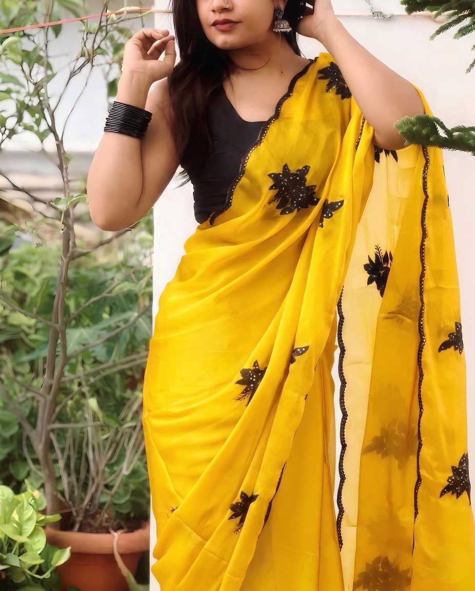 Georgette Soft Silk Saree