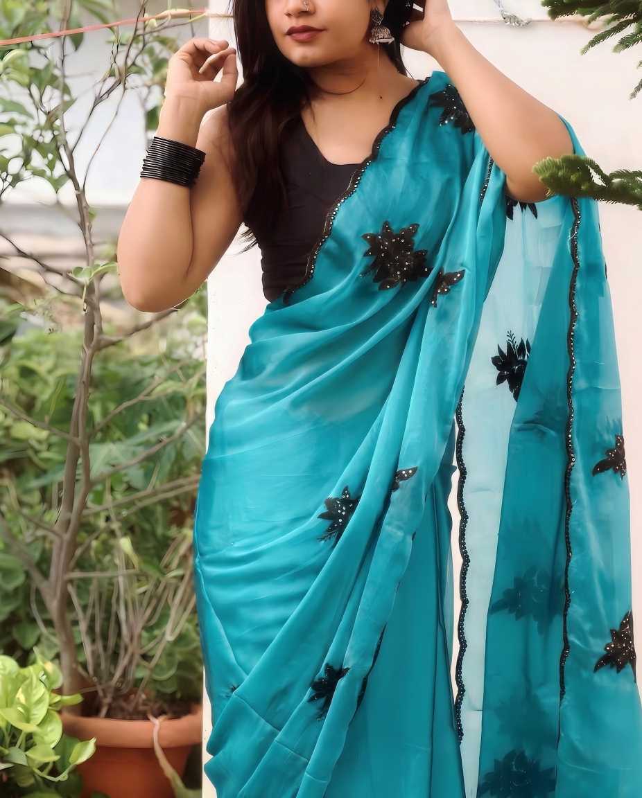 Georgette Soft Silk Saree