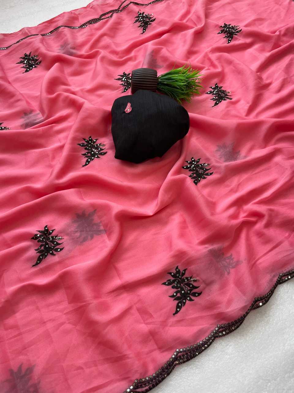 Georgette Soft Silk Saree