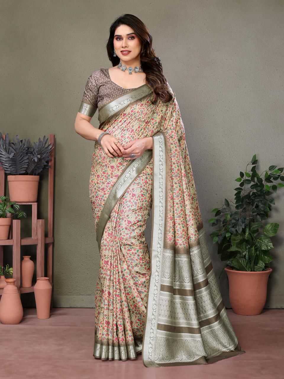 Viscose Designer Saree