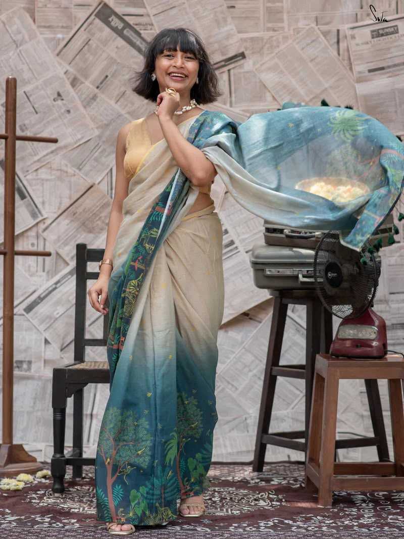 Cotton Printed Saree 355