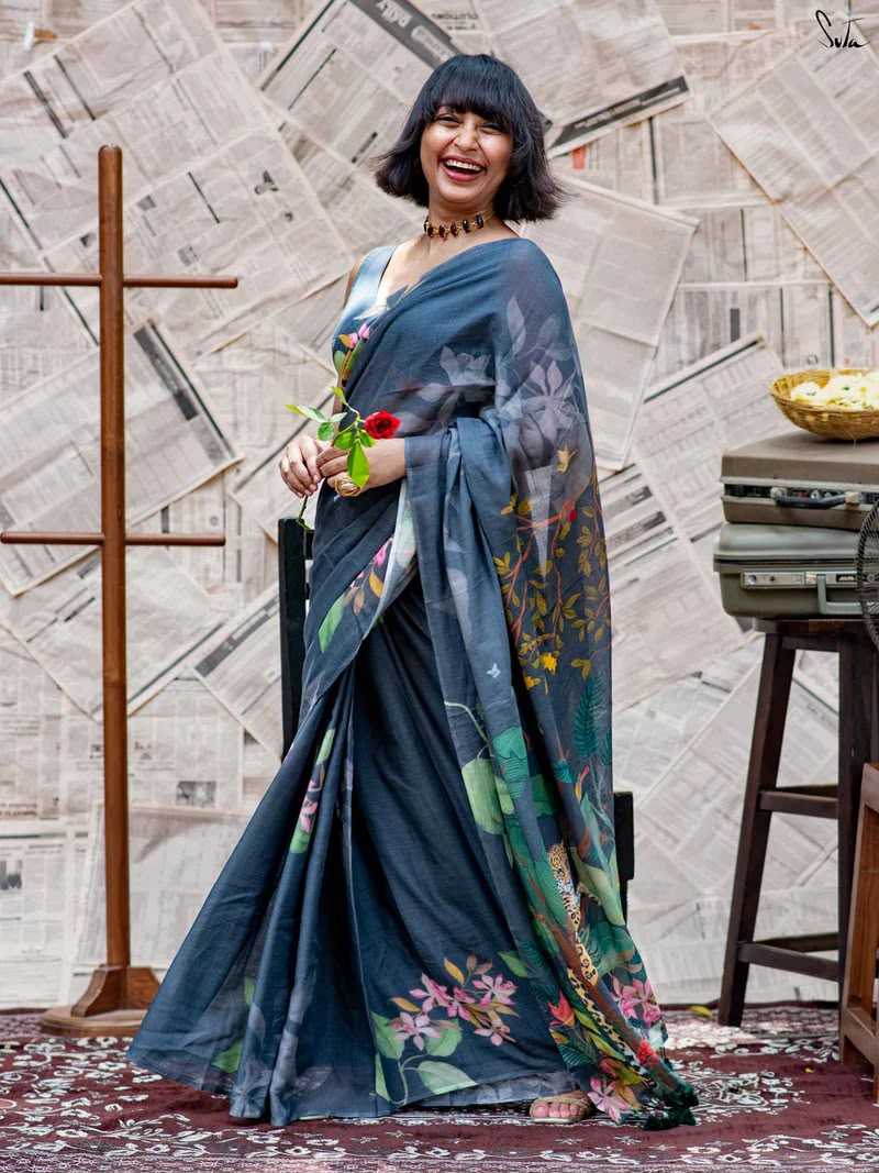 Cotton Printed Saree 357