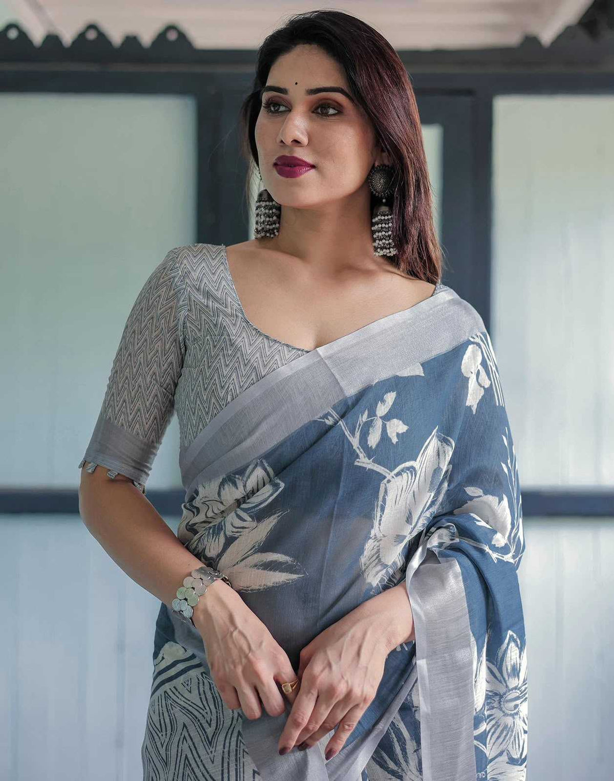 Cotton Printed Saree 359