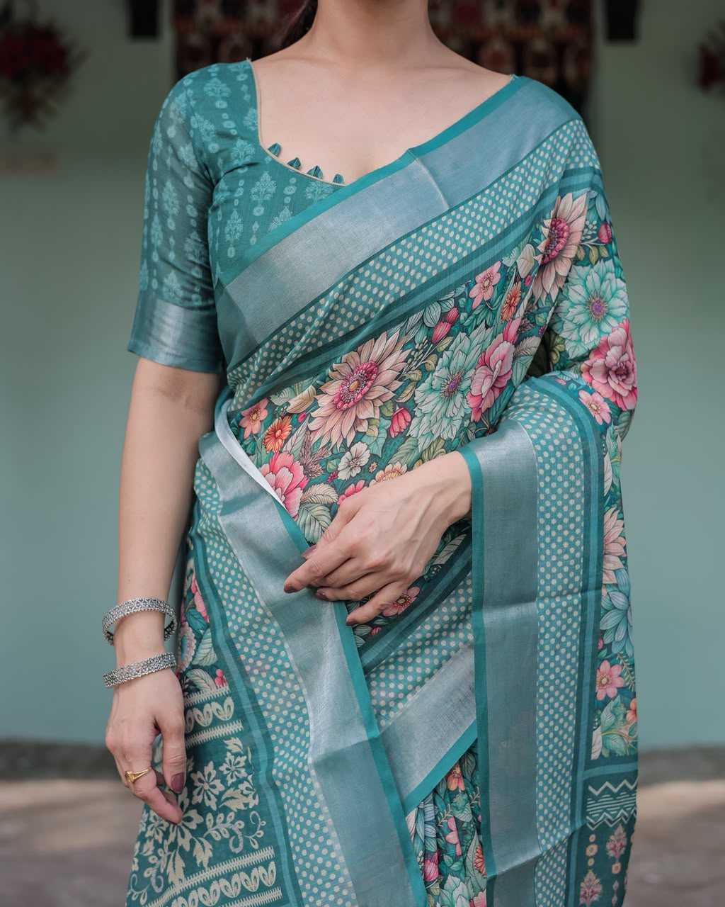 Cotton Printed Saree 362