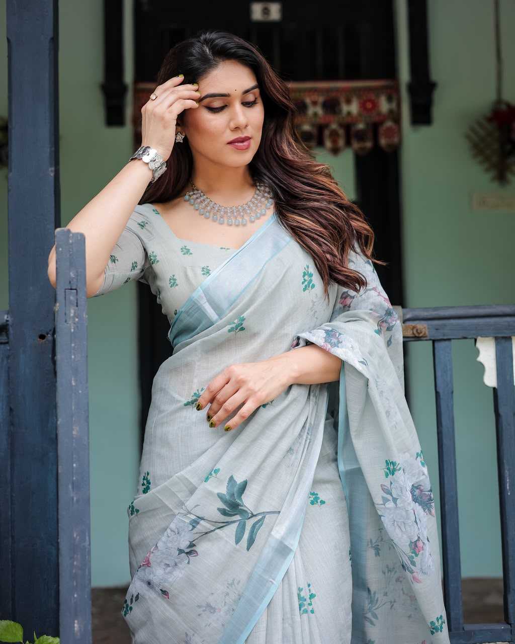 Cotton Printed Saree 363