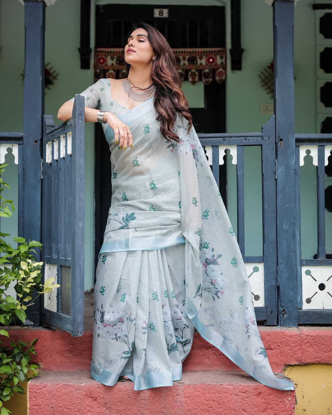 Cotton Printed Saree 363