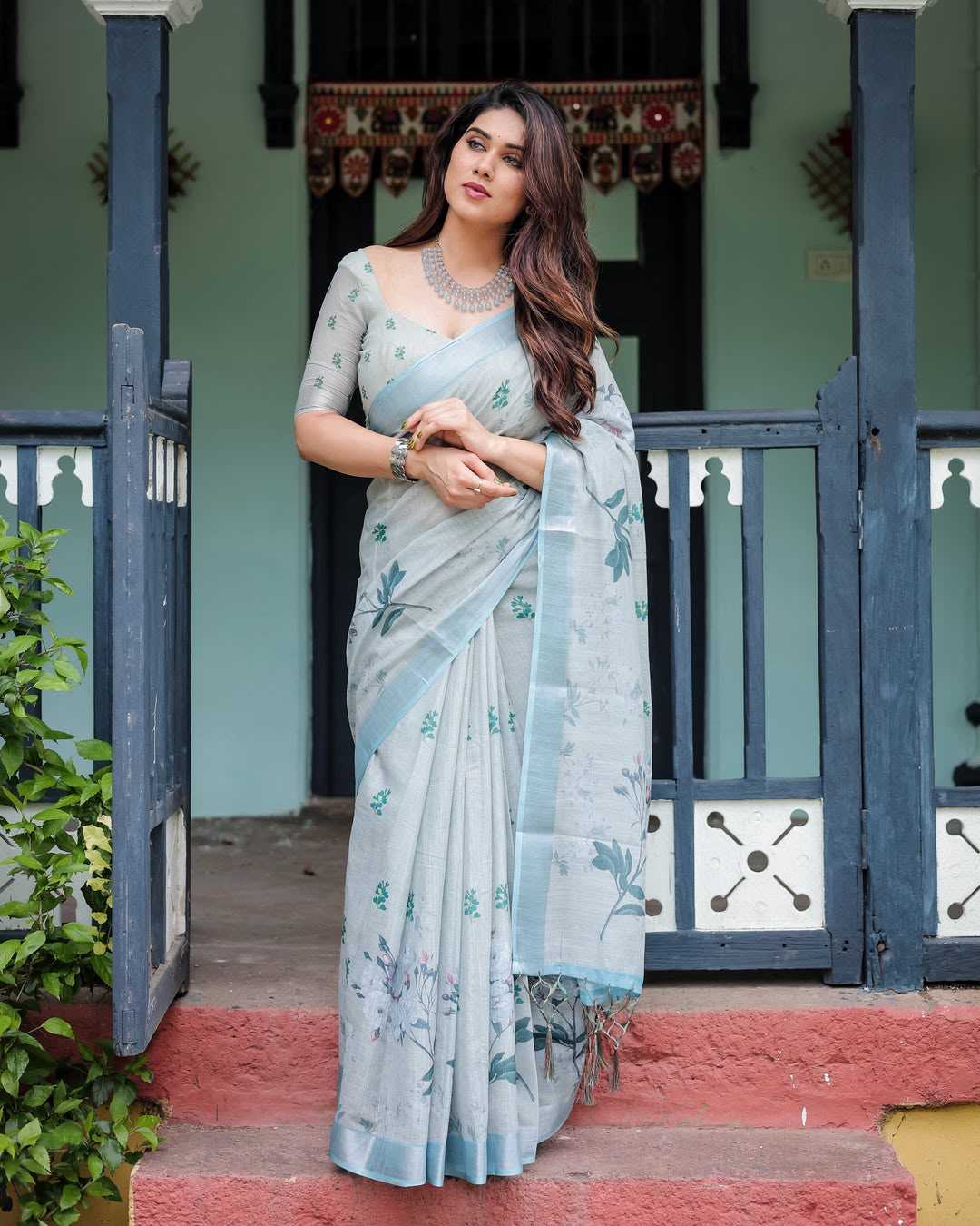 Cotton Printed Saree 363