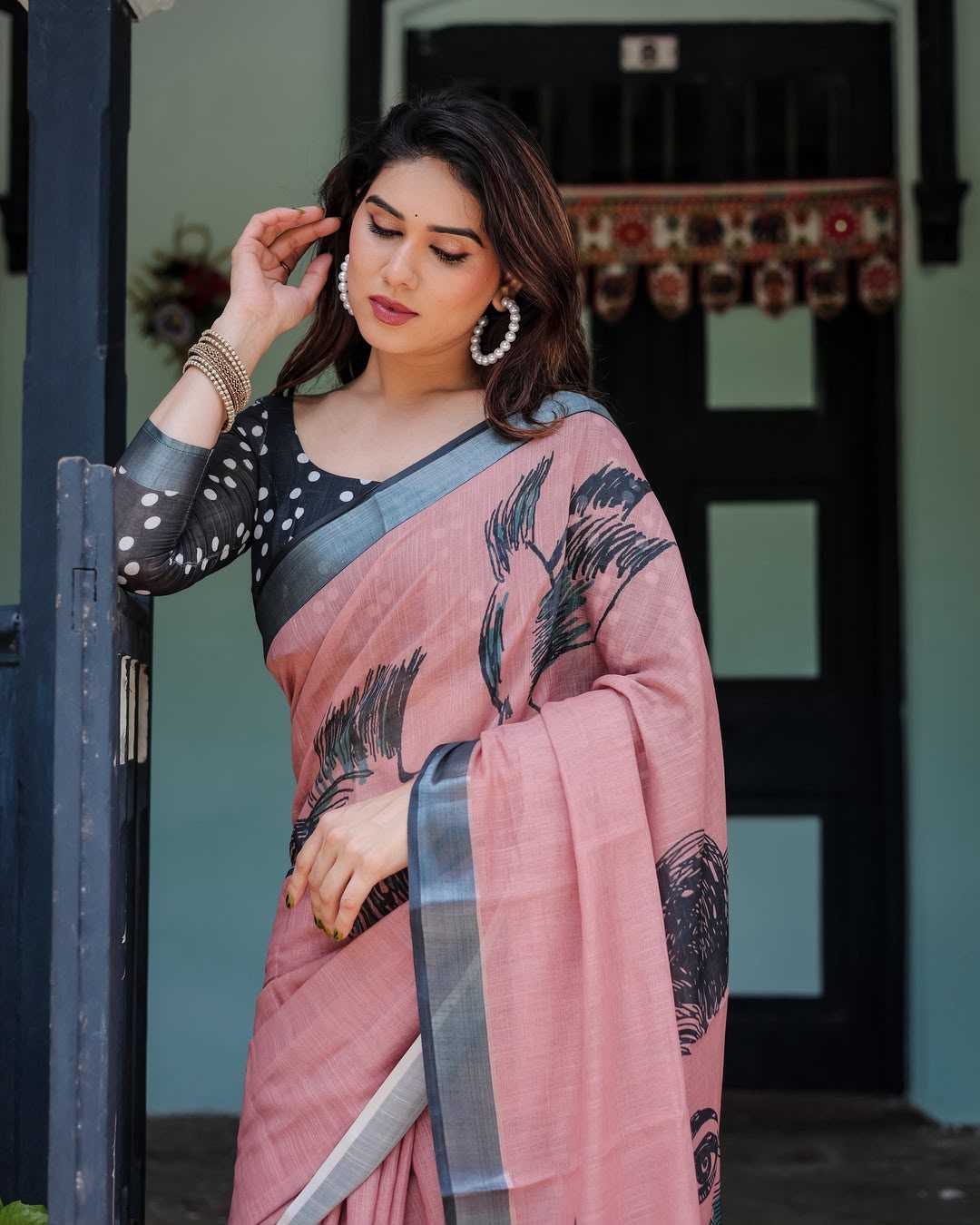 Cotton Printed Saree 364