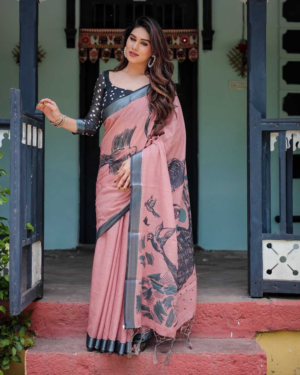 Cotton Printed Saree 364