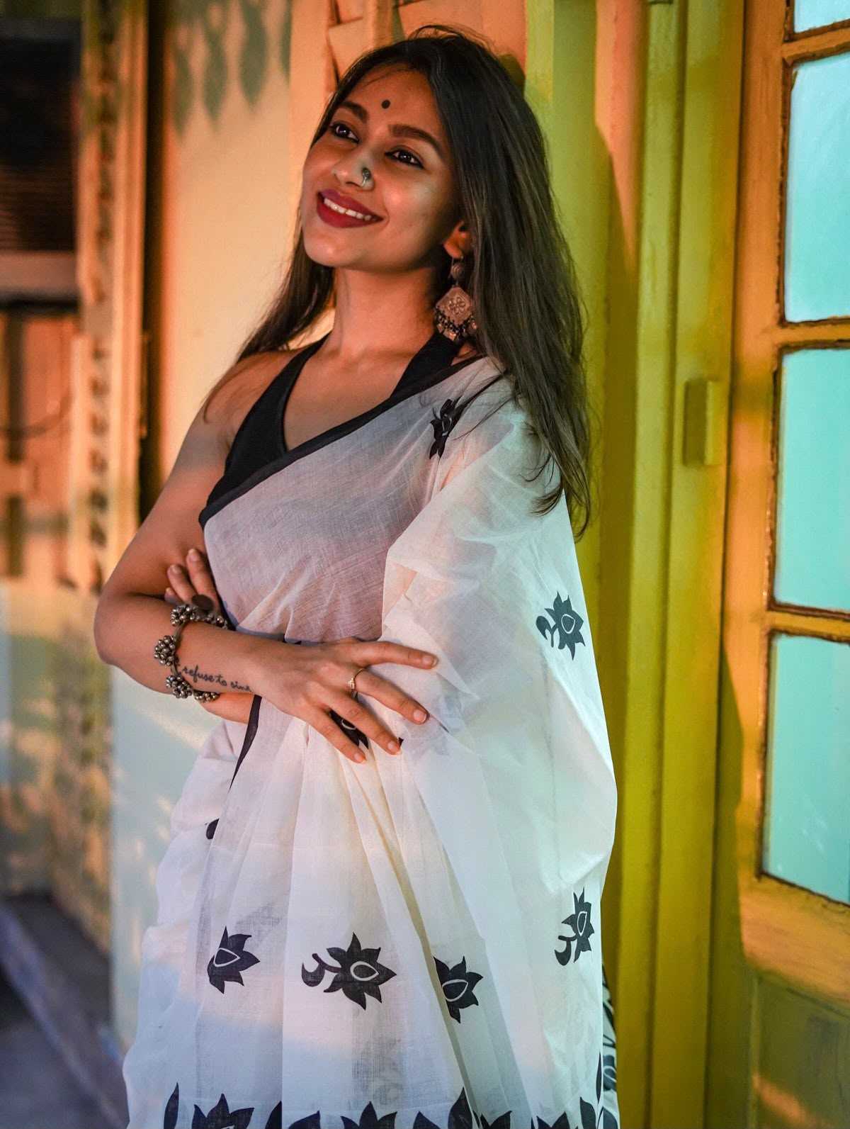 Cotton Printed Saree 368