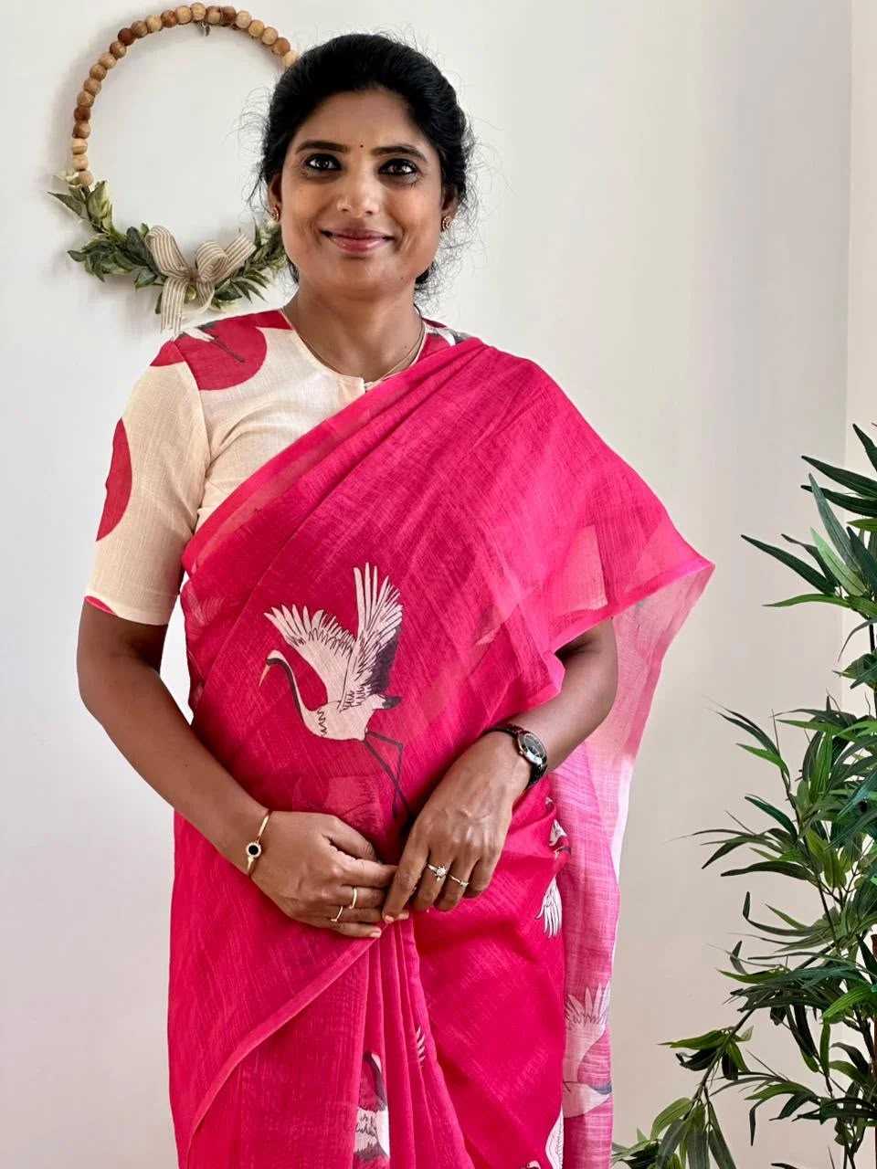 Cotton Printed Saree 380