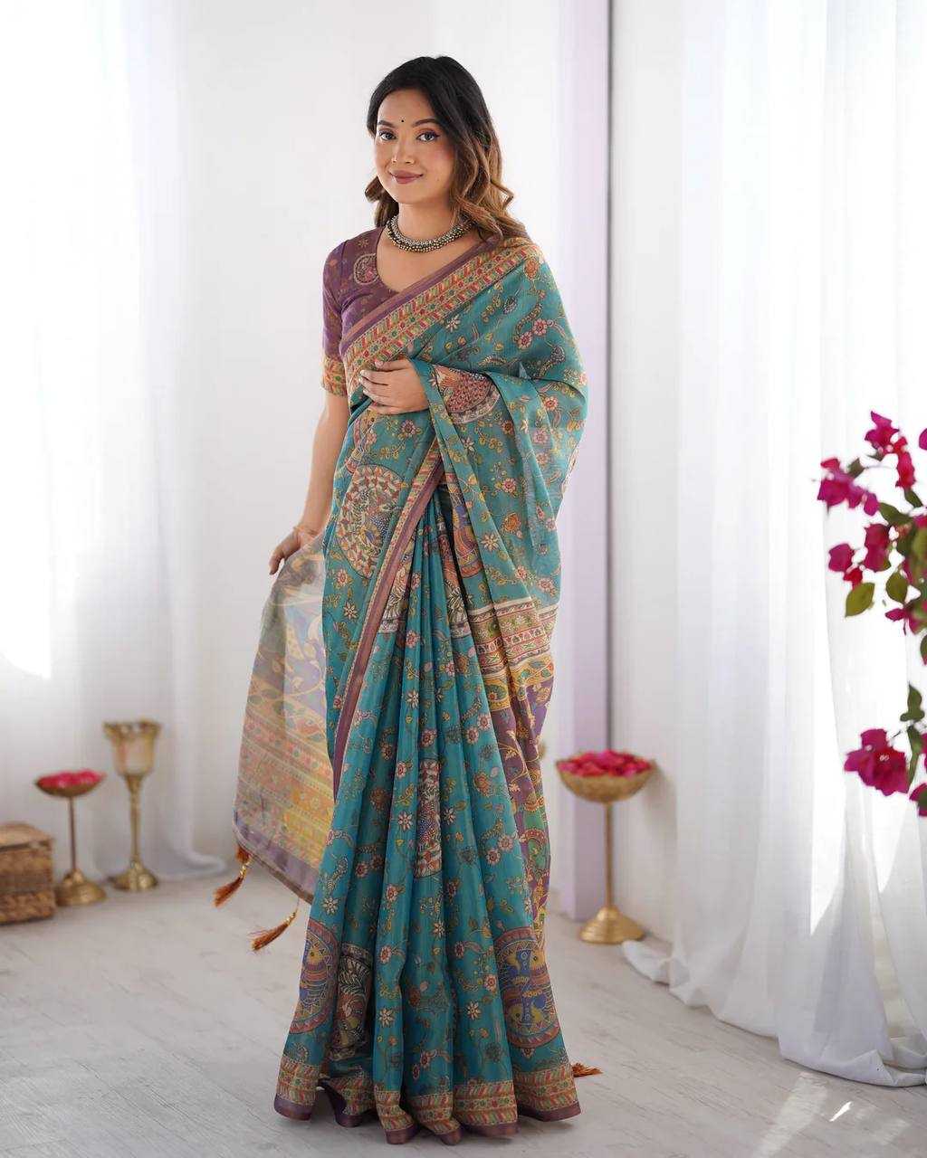 Cotton Designer Saree