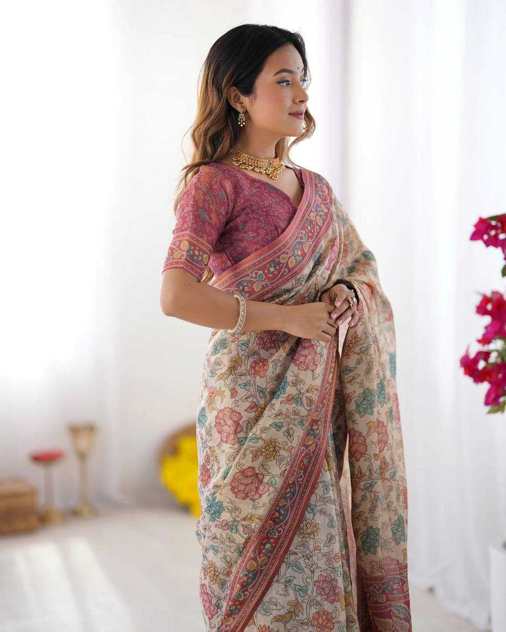 Cotton Designer Saree