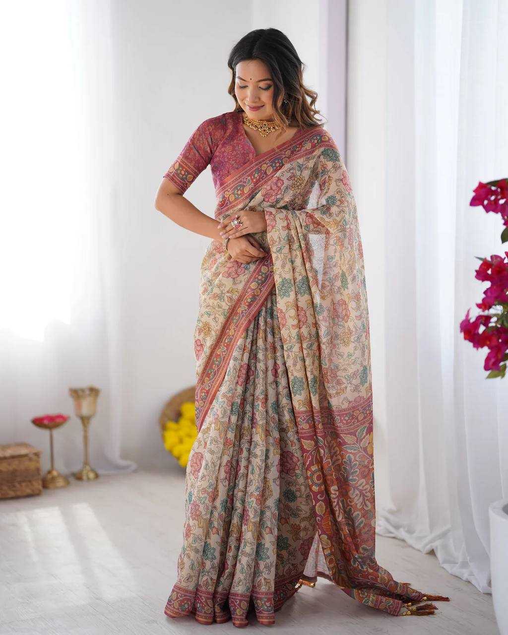 Cotton Designer Saree